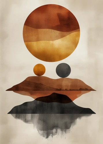 Plakat Na horyzoncie abstrakcji IV