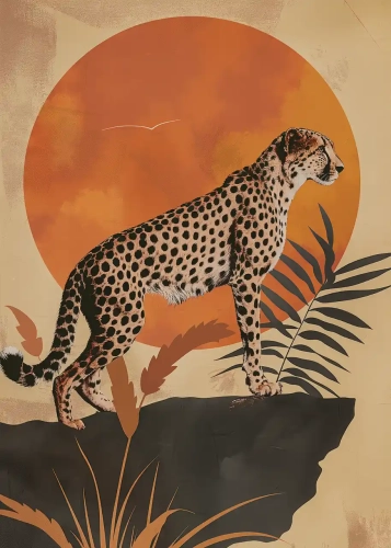 Plakat Gepard na straży II