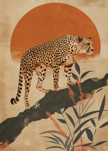 Plakat Gepard na straży III