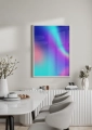 Plakat Gradient – neony I do jadalni