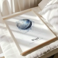 Plakat Znak zodiaku – Żywioł Wagi w ramie