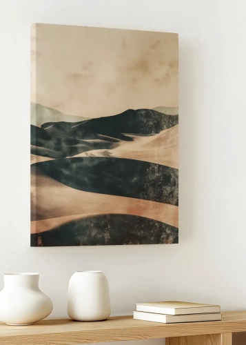 Obraz na płótnie Cienie pustyni do sypialni
