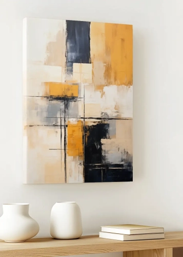 Obraz na płótnie Warstwy – lato III do sypialni