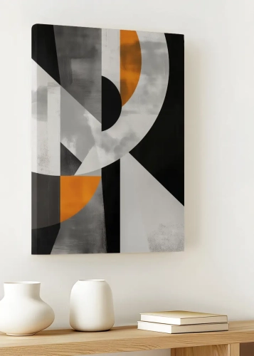 Obraz na płótnie Zamęt form I do sypialni