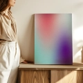 Obraz na płótnie Gradient – smugi na komodzie