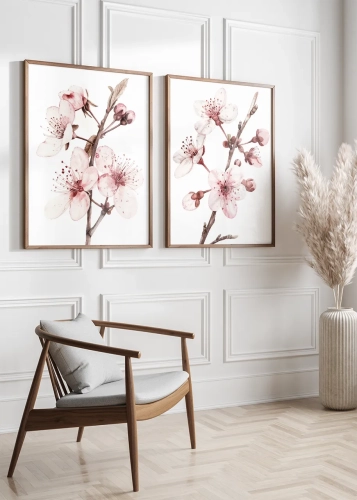 Dyptyk Z miłości do kwiatów II