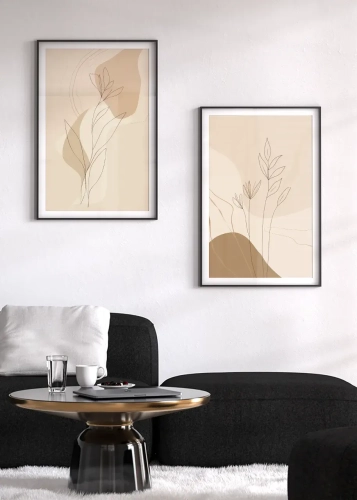 Dyptyk Ślady natury I