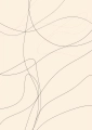 Plakat Linie na beżowym tle I w zestawie