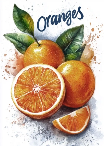 Plakat Oranges I