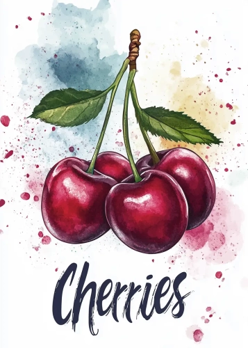 Plakat Cherries II