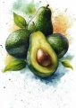 Plakat Avocados I bez napisu