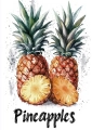 Plakat Pineapples I