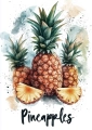 Plakat Pineapples II