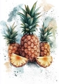Plakat Pineapples II bez napisu