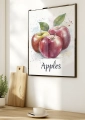 Plakat Apples w ramie