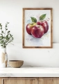 Plakat do kuchni Apples bez napisu