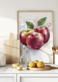 Plakat w ramie Apples bez napisu