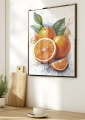 Plakat Oranges w ramie