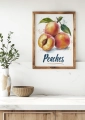 Plakat do kuchni Peaches