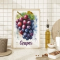 Plakat na kuchennym blacie Grapes I