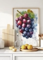 Plakat owocowy Grapes I