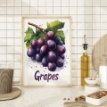 Plakat na kuchennym blacie Grapes II