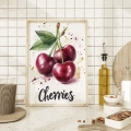 Plakat na kuchennym blacie Cherries I