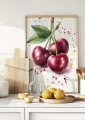 Plakat owocowy Cherries I