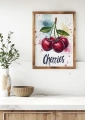 Plakat do kuchni Cherries II