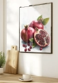 Plakat w ramie Pomegranates