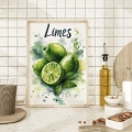 Plakat na kuchennym blacie Limes I