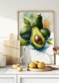 Plakat owocowy Avocados I