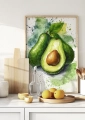 Plakat owocowy Avocados II