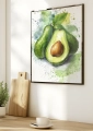 Plakat w ramie Avocados II
