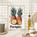Plakat na kuchennym blacie Pineapples I