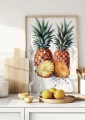 Plakat owocowy Pineapples I
