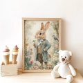 Plakat do pokoju dziecka Baśniowy królik I