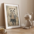 Plakat do pokoju dzieccka Baśniowy borsuk I