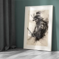 Plakat w ramie Samuraj I