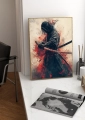 Plakat w ramie Ostrze samuraja