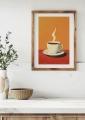 Plakat w ramie Aromat kawy I